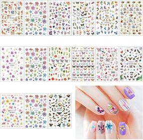 img 2 attached to Butterfly Stickers Adhesive Colorful Decoration