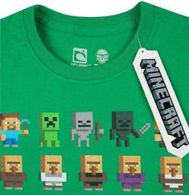 img 1 attached to Minecraft Sprites Characters Sleeved T Shirt