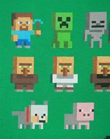 img 2 attached to Minecraft Sprites Characters Sleeved T Shirt