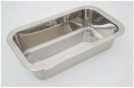 🍞 durable stainless steel loaf pan: bake with confidence logo