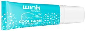 img 4 attached to 👶 Wink Naturals Baby Teething Relief: Cooling Gel for Soothing Sore Gums & Teething Discomfort, Also Functions as Toddler Training Toothpaste (15 ml)
