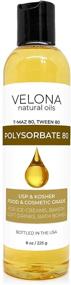 img 4 attached to 🛁 Velona 8 oz Polysorbate 80 Solubilizer: Food & Cosmetic Grade, All Natural for Cooking, Skin Care, Bath Bombs, Sprays, Foam Maker - Use Today and Enjoy Results