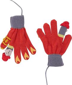 img 2 attached to Kidorable Boys Fireman Gloves: Fun and Protective Accessories for Young Heroes