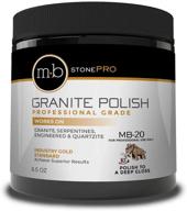 mb stone care granite polish logo