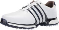 🏌️ adidas tour360: white black scarlet golf shoe - enhanced performance on the greens! логотип