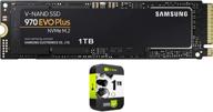 samsung 970 evo plus nvme m.2 ssd 1tb bundle with 1 year cps enhanced protection pack logo