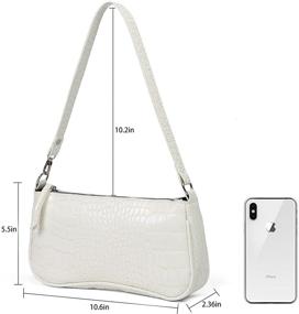 img 3 attached to BABABA Shoulderbag Handbag，Zipper Open，Close Suitable Women's Handbags & Wallets in Top-Handle Bags