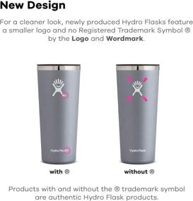 img 1 attached to 🥤 Hydro Flask Tumbler: Stainless Steel, Reusable, Vacuum Insulated with Press-in Lid – The Ultimate Drinkware Innovation!