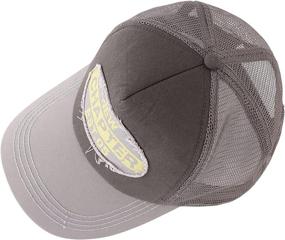 img 3 attached to Vintage Mesh Trucker Hat for Men | Outdoor Sport Summer Baseball Cap by Home Prefer