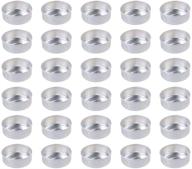 🕯️ артибеттер 200 штук серебристых алюминиевых стаканчиков для чая: идеальные пустые контейнеры для изготовления свечей логотип