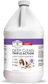 img 4 attached to 🐾 Stuart Pet Supply Co. Deep Clean (128 oz.) 3X Carpet Cleaner Solution & Deodorizer, Concentrated Encapsulating Carpet Shampoo, Pet Odor & Dirty Carpet Cleaning Solution