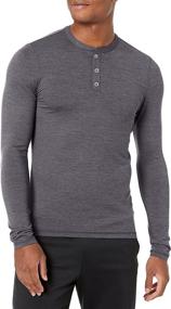 img 4 attached to Peak Velocity Thermal Athletic Fit Heather Men's Clothing and Shirts