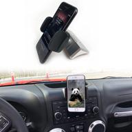 📱 sukemichi aluminum phone holder for iphone samsung google huawei - perfect jeep wrangler jk 2012-2017 mount! logo