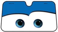 🌞 napolex pixar blue car front window sun shade - shield your car's interior from harmful uv rays logo