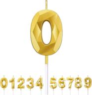 🎂 birthday candles numbers sparkling decoration supplies for children's party events логотип