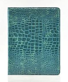 img 2 attached to LiViTech(TM Crocodile Alligator PU Leather Folio Carry Smart Cover Case For Apple IPad 4 3 2 (Blue)