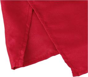 img 3 attached to 🛏️ Красная двуспальная юбка на кровать Brielle Home Stream Essentials - Декорирование вашего спального помещения.