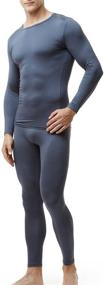 img 4 attached to TM MHS100 BLU_Large Microfiber Fleece Bottom MHS100 Men's Clothing in Active