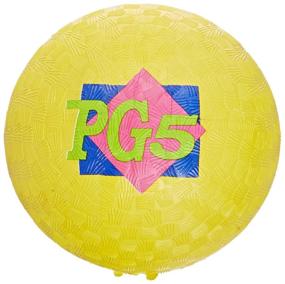 img 1 attached to School Smart Playground Ball Yellow Sports & Fitness and Leisure Sports & Game Room