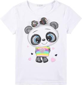 img 4 attached to MINIHOMiE Short Sleeve T Shirts Graphic Little