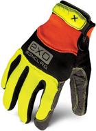 🧤 ironclad exo-hvp-02-s hi-viz pro gloves, small: ultimate hand protection for enhanced visibility logo
