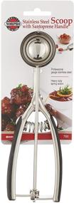 img 1 attached to 🥄 Norpro NOR-SCOOP with Santoprene Handle - 42mm (2 Tablespoon) - Efficient Kitchen Measuring Tool