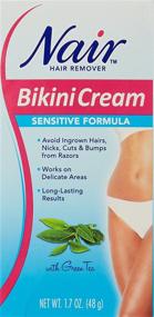 img 3 attached to 🩳 Nair Hair Remover Bikini Cream: Gentle & Effective 2-Pack for Sensitive Skin