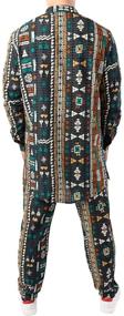 img 1 attached to 🌍 JOGAL African Dashiki Traditional Tracksuit: Stylish and Functional Men's Clothing for an Active Lifestyle