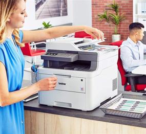 img 1 attached to Fast and Wireless Brother MFC-L3710CW Color 🖨️ All-in-One Laser Printer with Amazon Dash Replenishment Ready Technology