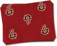 🎁 jinx world of warcraft horde wrapping paper: 4 sheets, 24x36 inches - perfect gift wrap for gamers! logo