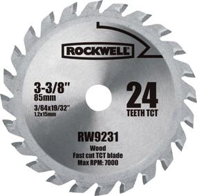 img 3 attached to 🪚 Rockwell RW9231 VersaCut 3-3/8-inch Circular Saw Blade with 24T Carbide Tip