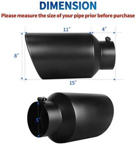 img 3 attached to Exhaust AUTOSAVER88 Powder Stainless Design Replacement Parts for Exhaust & Emissions