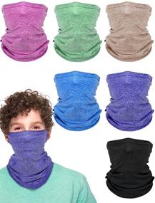 img 4 attached to Pieces Summer Bandanas Non Slip Balaclava