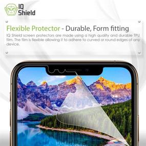 img 3 attached to 📱 IQShield 6-Pack Clear Screen Protector for Fitbit Alta HR/Ace 2018 - Anti-Bubble Film (2017/Alta 2016 Compatible)