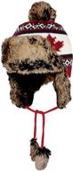 withmoons fleece beanie earflaps fz70021 outdoor recreation logo