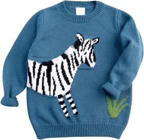 img 4 attached to LeeXiang Pullover Sweaters Sweatshirts Reindeer Boys' Clothing ~ Sweaters