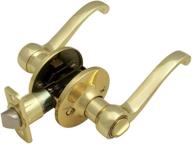 🔒 enhance privacy with design house 783043 scroll privacy door lever in polished brass logo