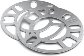 img 2 attached to 🔧 Enhance Wheel Performance: White Knight Wheel Accessories 600-2 Aluminum 4 and 5-Lug Universal Wheel Spacer (Pack of 2) - 3mm