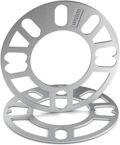 img 3 attached to 🔧 Enhance Wheel Performance: White Knight Wheel Accessories 600-2 Aluminum 4 and 5-Lug Universal Wheel Spacer (Pack of 2) - 3mm