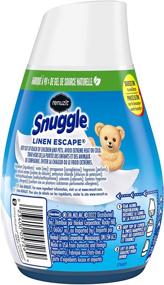 img 3 attached to Renuzit Snuggle твердый гель-освежитель воздуха, аромат Линен Эскейп, 7 унций, набор из 12 штук