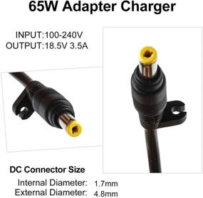 img 3 attached to 💻 Jeestam 65W Laptop Charger Adapter for HP Pavilion and Compaq Presario - Power Cord Included