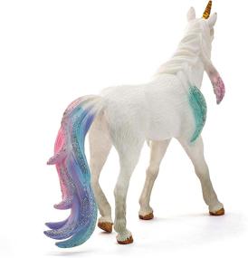 img 1 attached to 🌊 Captivating Schleich 70570 Sea Unicorn Mare - A Majestic Aquatic Beauty!