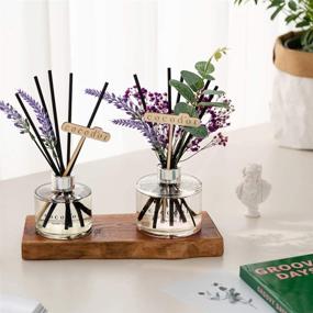 img 1 attached to 🌸 Cocodor Lavender Reed Diffuser - 6.7oz (200ml), Garden Lavender Scent - Home & Office Decor, Fragrance & Gifts