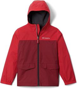 img 4 attached to Columbia Rain Zilla Jacket Bright Collegiate Boys' Clothing : Jackets & Coats