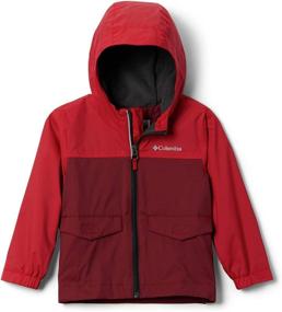 img 1 attached to Columbia Rain Zilla Jacket Bright Collegiate Boys' Clothing : Jackets & Coats