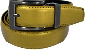 img 1 attached to 👔 High-Quality Men's Reversible Cognac Black Belt RP30 RVBKL - Exclusive Distributor for Belts