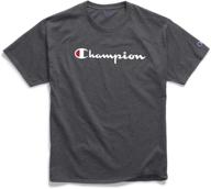 👕 champion classic jersey script t shirt: top choice for men's t-shirts & tanks logo