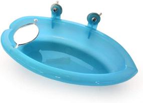 img 2 attached to Hypeety Portable Bathroom Accessories Blue Bird