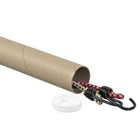 img 2 attached to Aviditi P2515K Mailing Tubes Kraft: Premium Quality, Durable Packaging Solution
