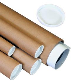 img 1 attached to Aviditi P2515K Mailing Tubes Kraft: Premium Quality, Durable Packaging Solution